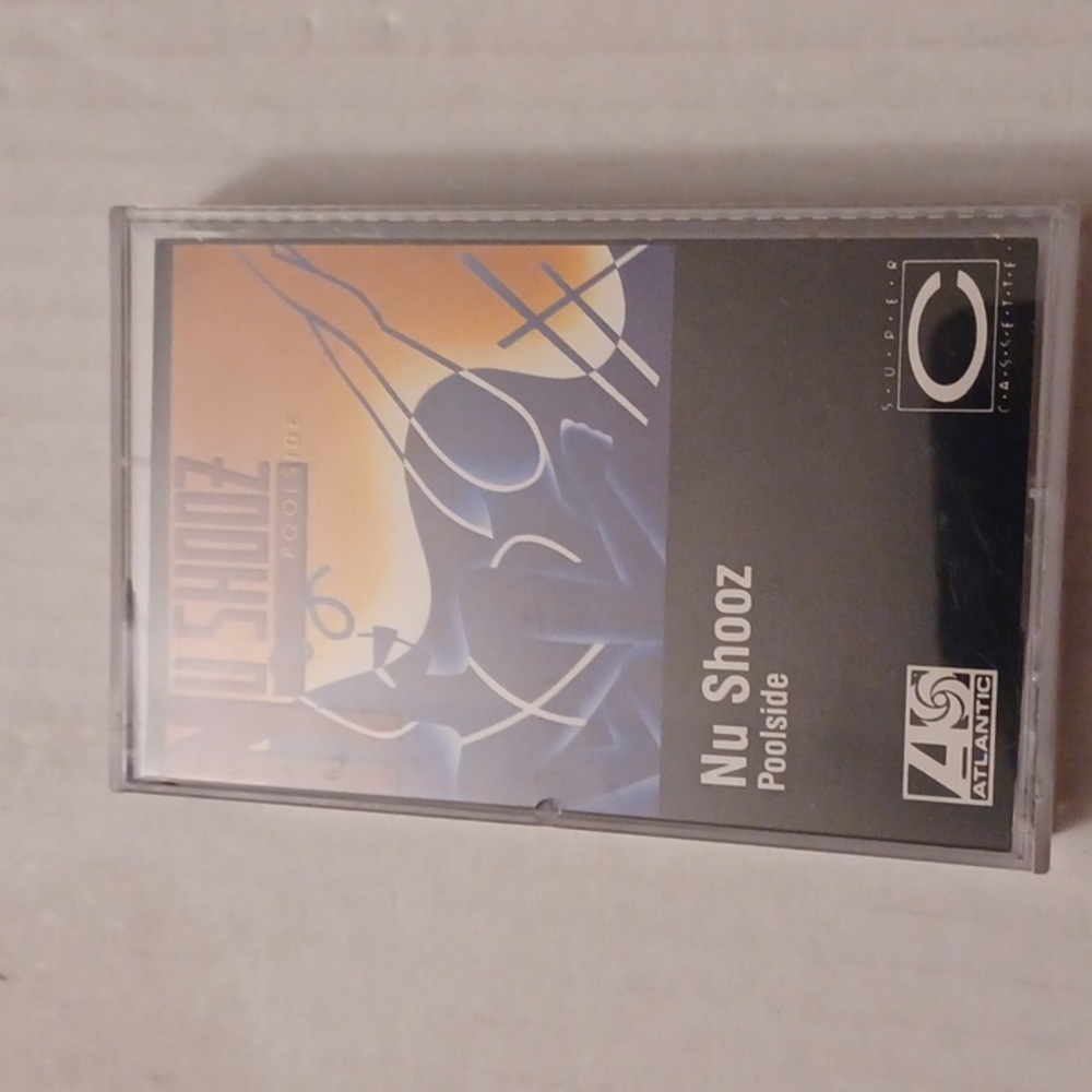 4/$30 Nu Shooz - Poolside Casette Tape